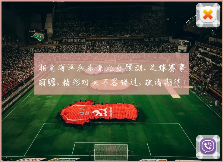 湘南海洋和东京比分预测,足球赛事前瞻,精彩对决不容错过,敬请期待